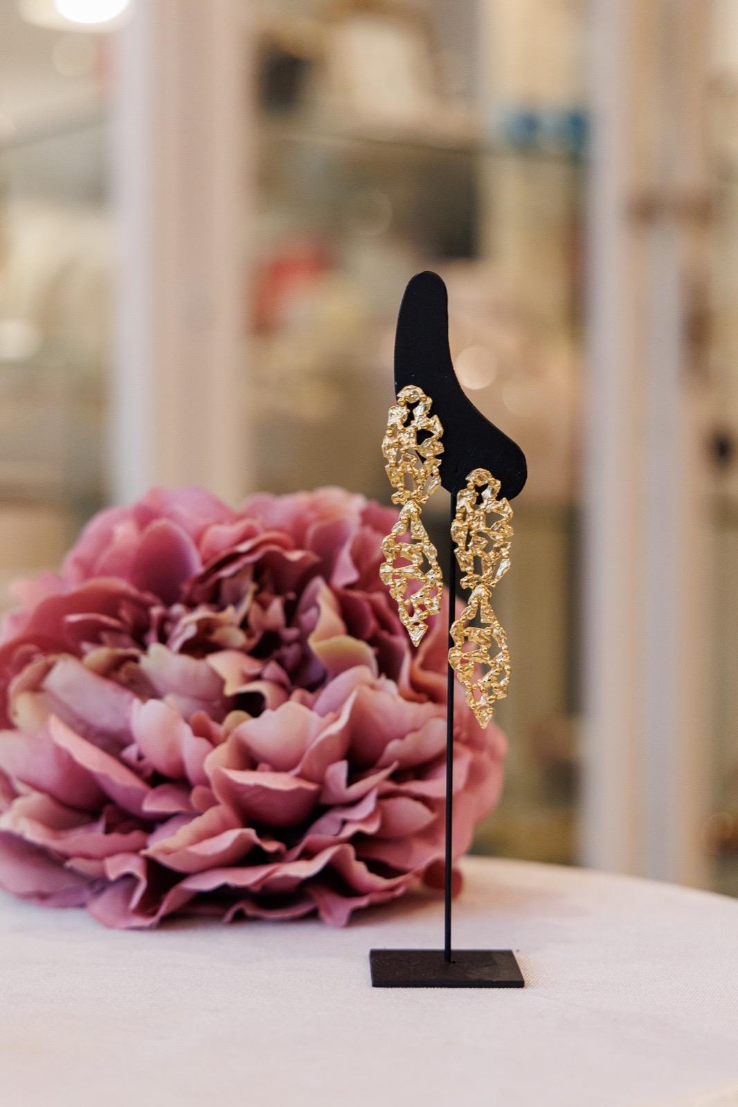 Orecchini Trama Scultorea (Codice: OE TR 010)