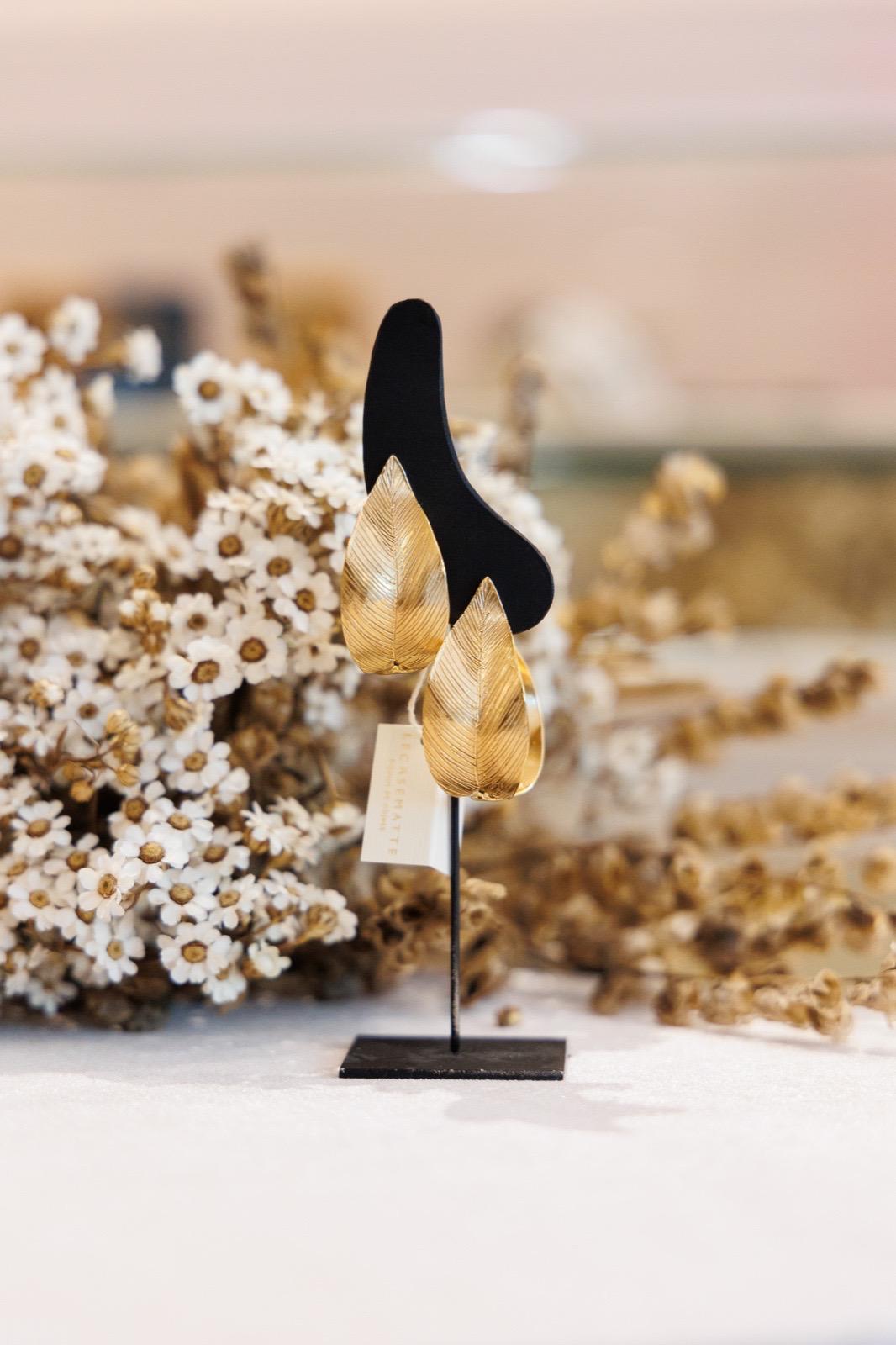 Orecchini Foglia Piccoli (Codice: OE FG 004)