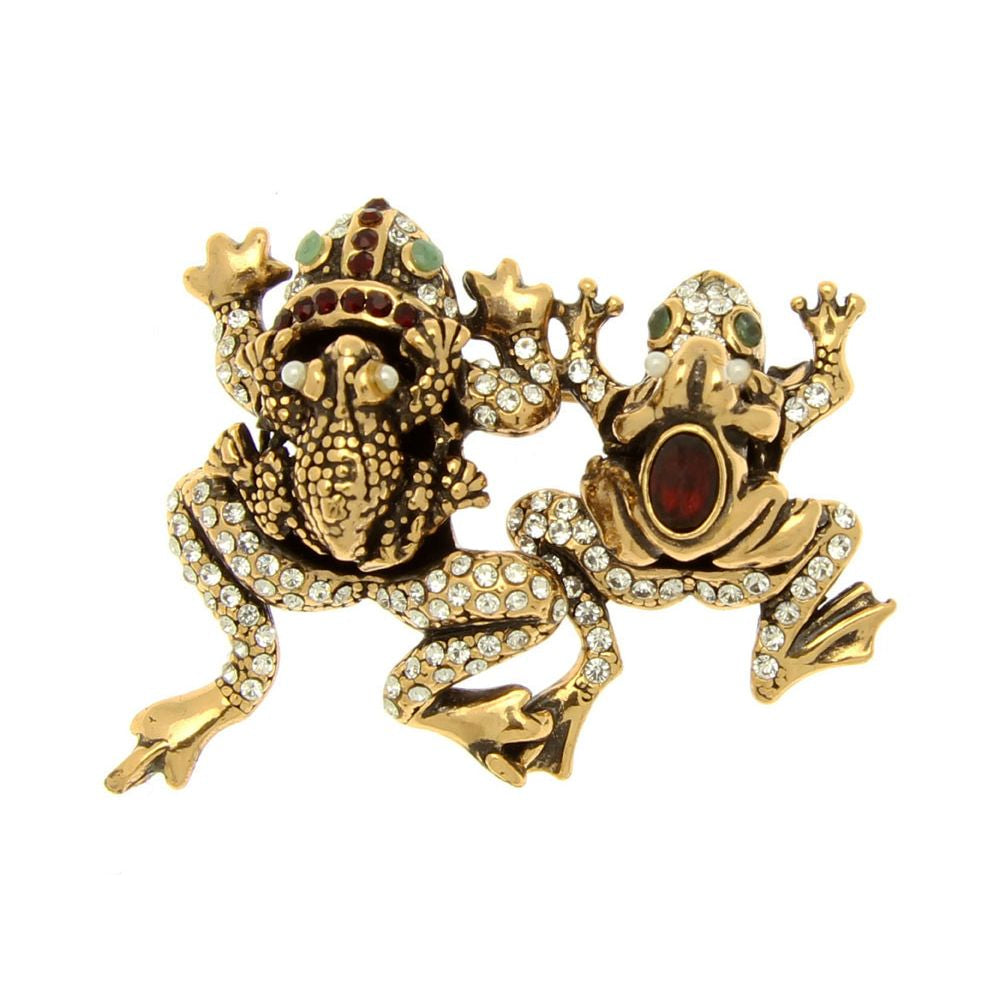 Spilla Famiglia di Rane (Codice: SP FR 001)