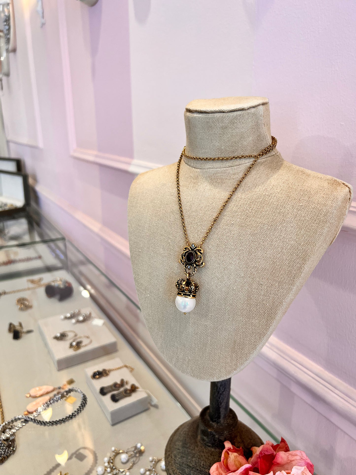 Collana Corona e Perla (Codice: CO CP 01)