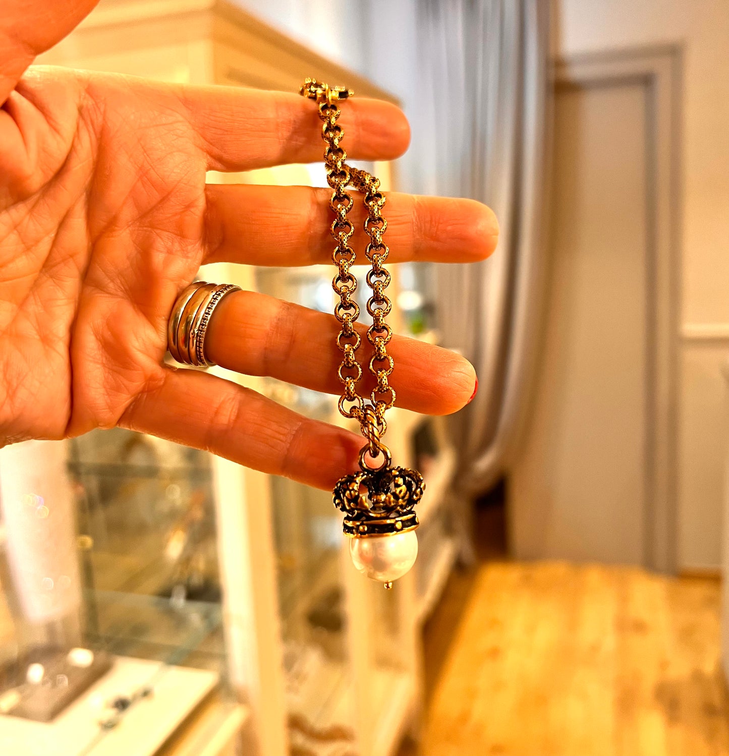 Bracciale Perla Charm (Codice: BR PC 01)