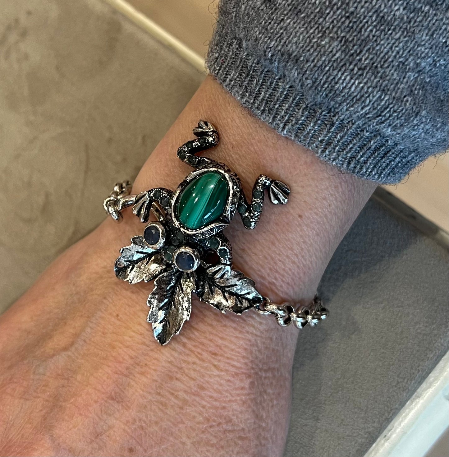 Bracciale Ranocchio Verde (Codice: BR RV 01)