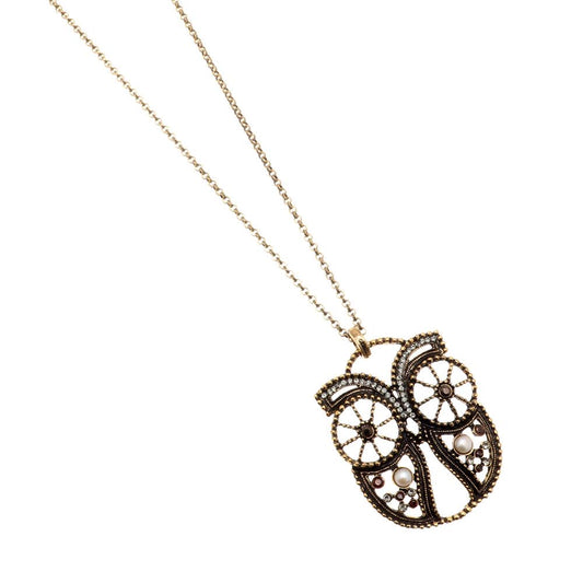 Collana Gufo Traforato (Codice: CO GU 03)