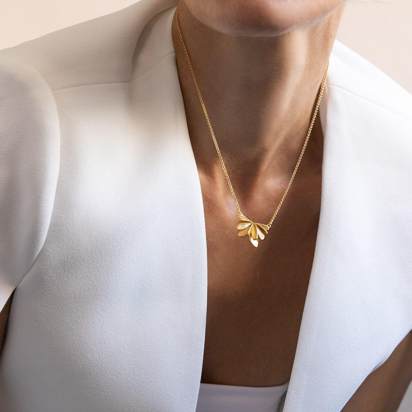 Collana in Ottone Placcato Oro 24kt