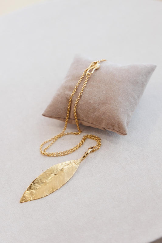 Collana Foglia (Codice: CO FL 001)