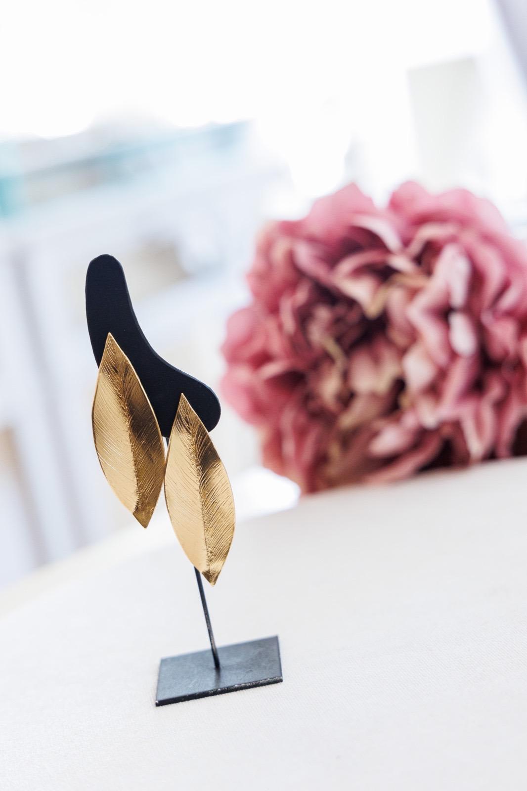 Orecchini Foglia Media (Codice: OE FO 004)