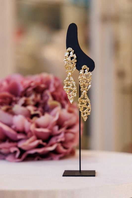 Orecchini Trama Scultorea (Codice: OE TR 010)