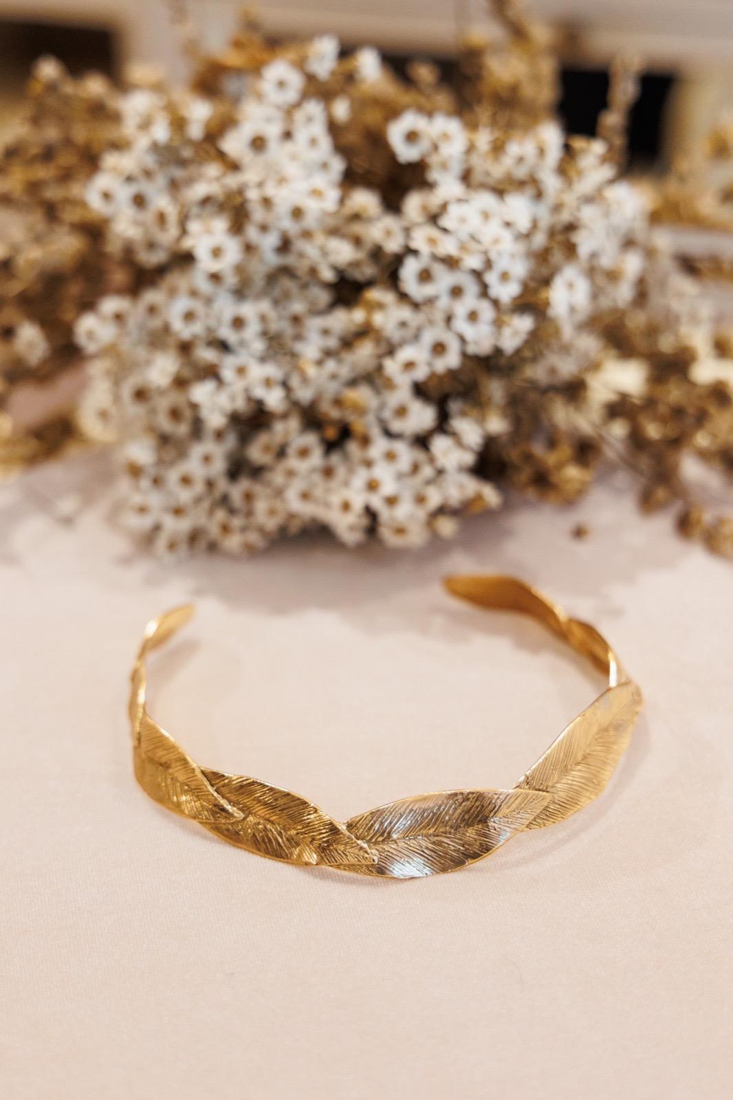 Collier Foglie Intrecciate (Codice: CL FG 004)