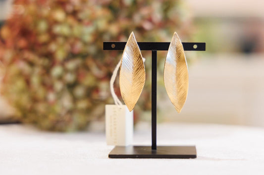 Orecchini Foglia Piccola (Codice: OE FG 001)