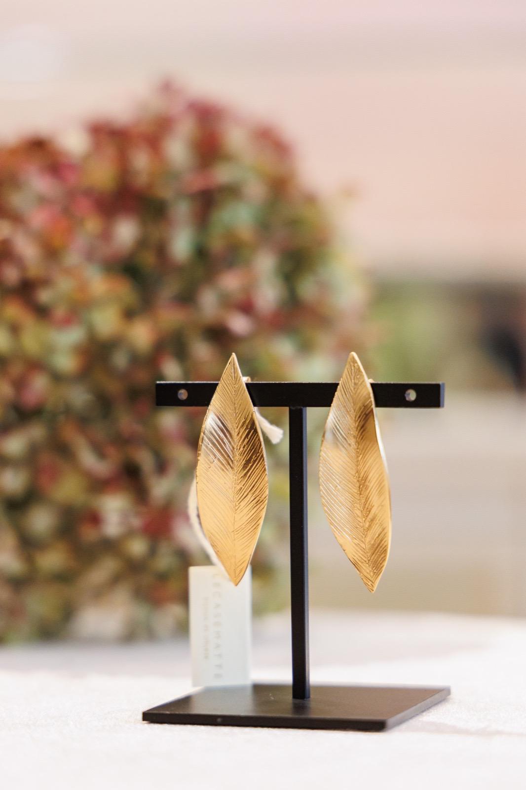 Orecchini Foglia Piccola (Codice: OE FG 001)