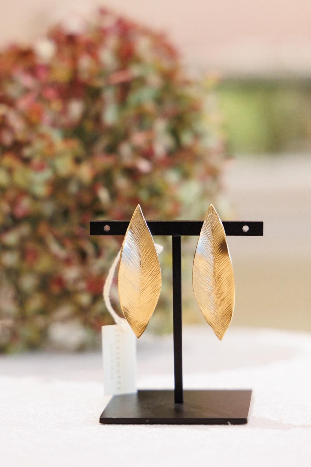 Orecchini Foglia Piccola (Codice: OE FG 001)