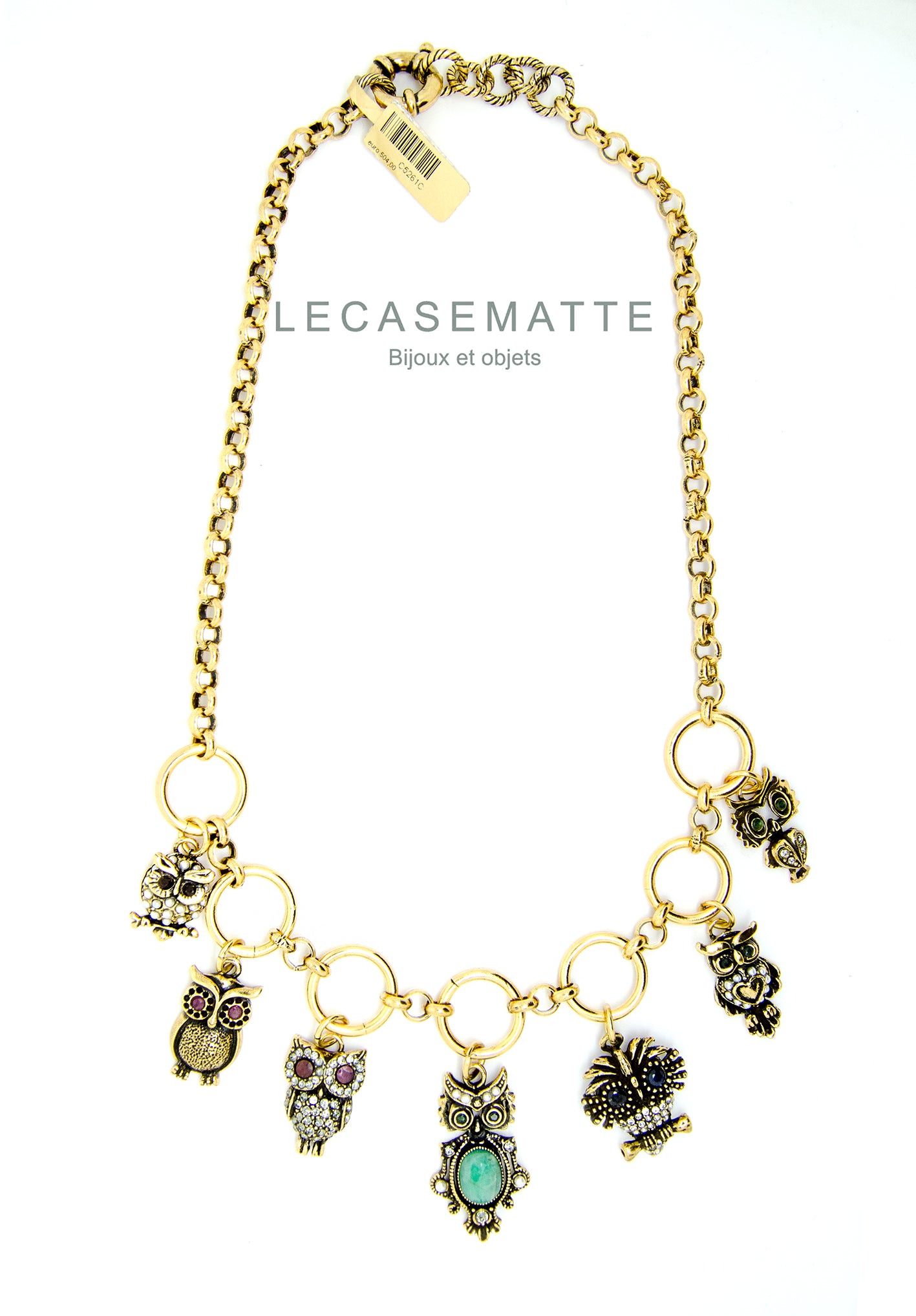 Collana Sette Gufi (Codice: CO SG 01)