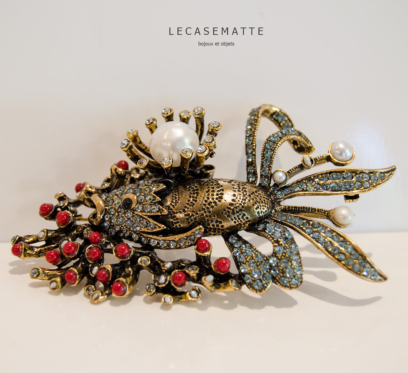 Spilla Pesce su Fondale (Codice: SP MA 003)