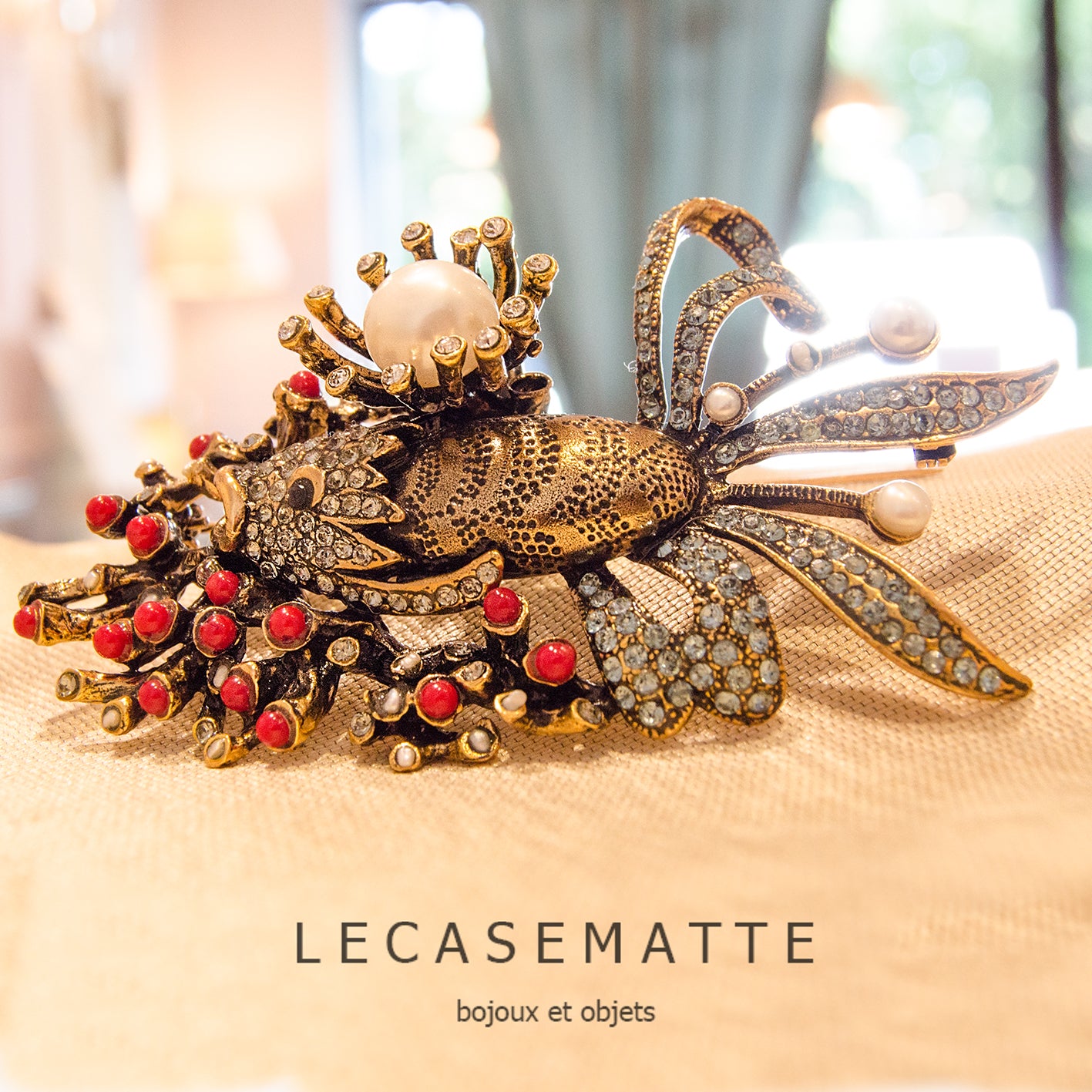 Spilla Pesce su Fondale (Codice: SP MA 003)