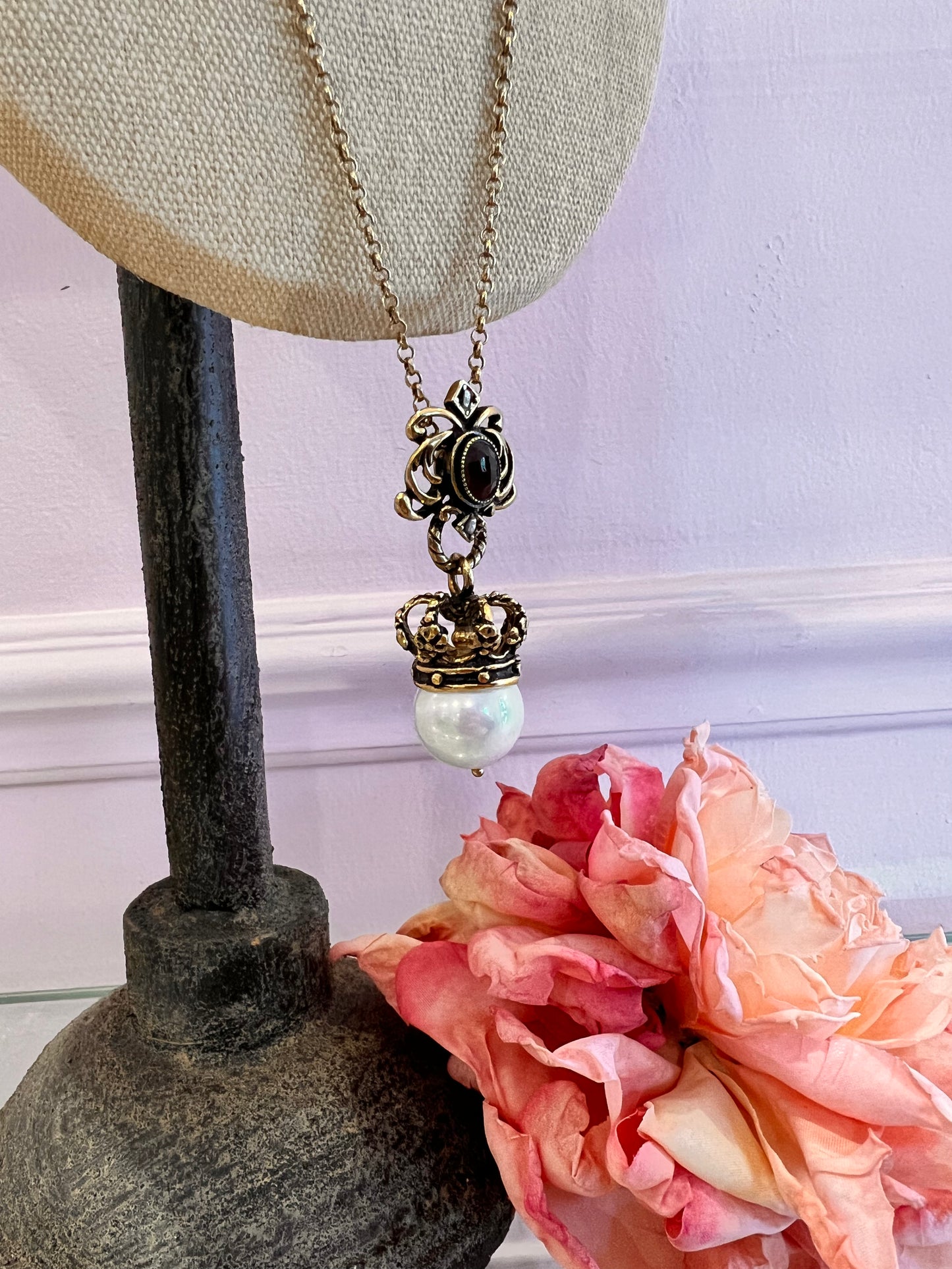 Collana Corona e Perla (Codice: CO CP 01)